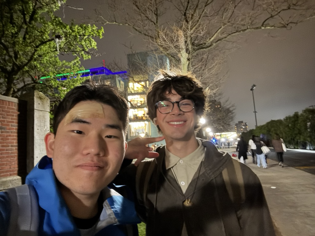 Selfie with Matteo Paz