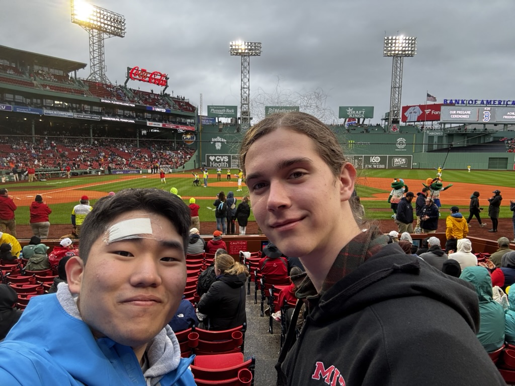 At Fenway Park